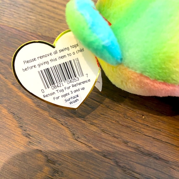 Rare 1996 Peace Beanie Baby With Tag Errors - Picture 5 of 7
